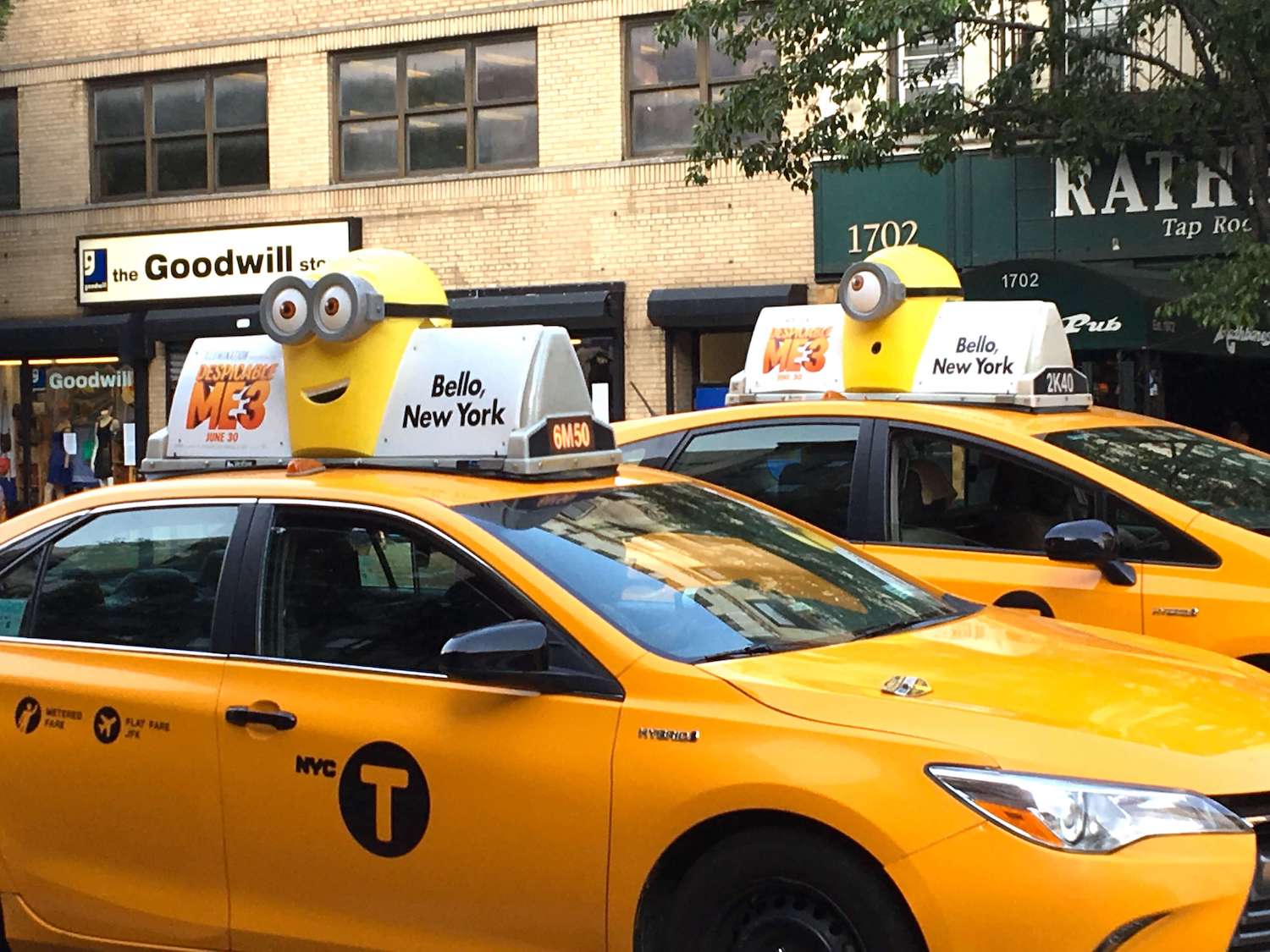 Chiến dịch quảng cáo taxi sáng tạo của Despicable Me