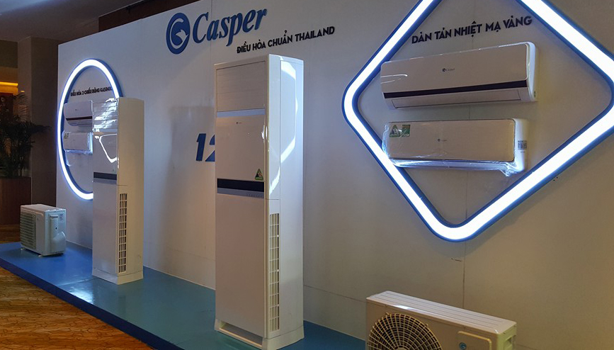 dự án quảng cáo điều hòa casper trên taxi