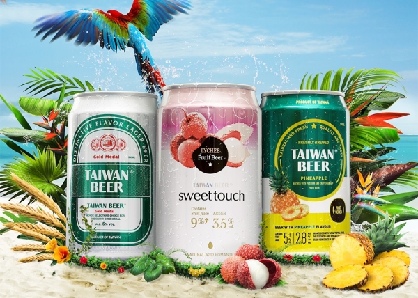bia đài loan Taiwan beer quảng cáo trên taxi vinasun