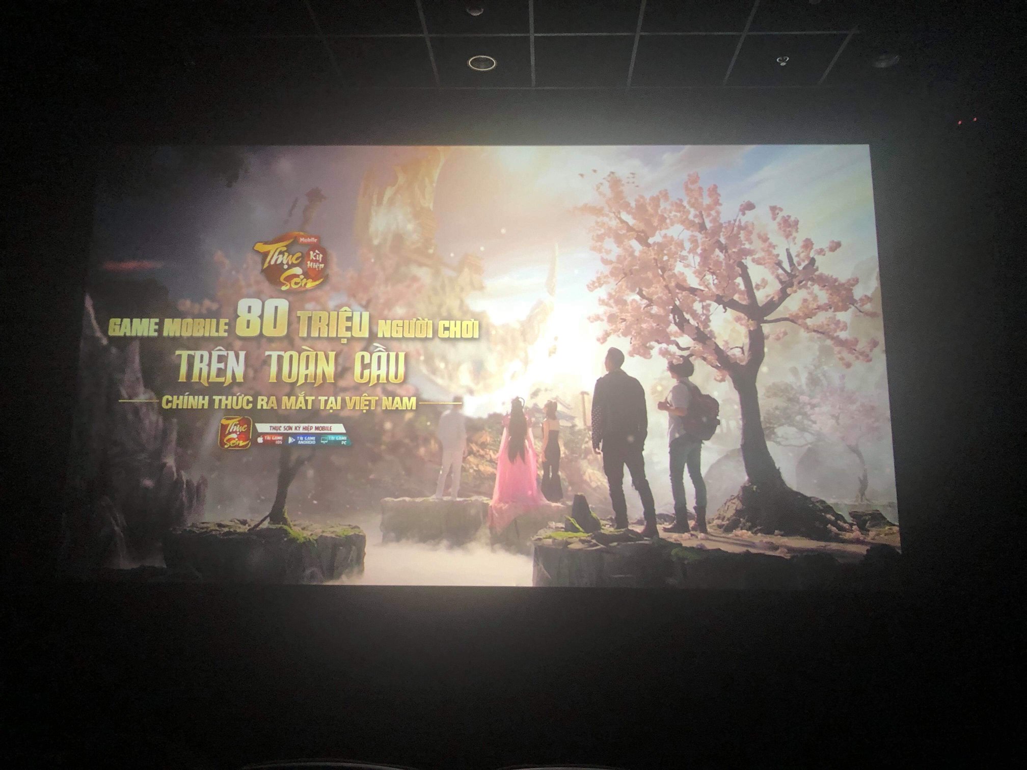 quảng cáo cho Thục Sơn Kỳ Hiệp