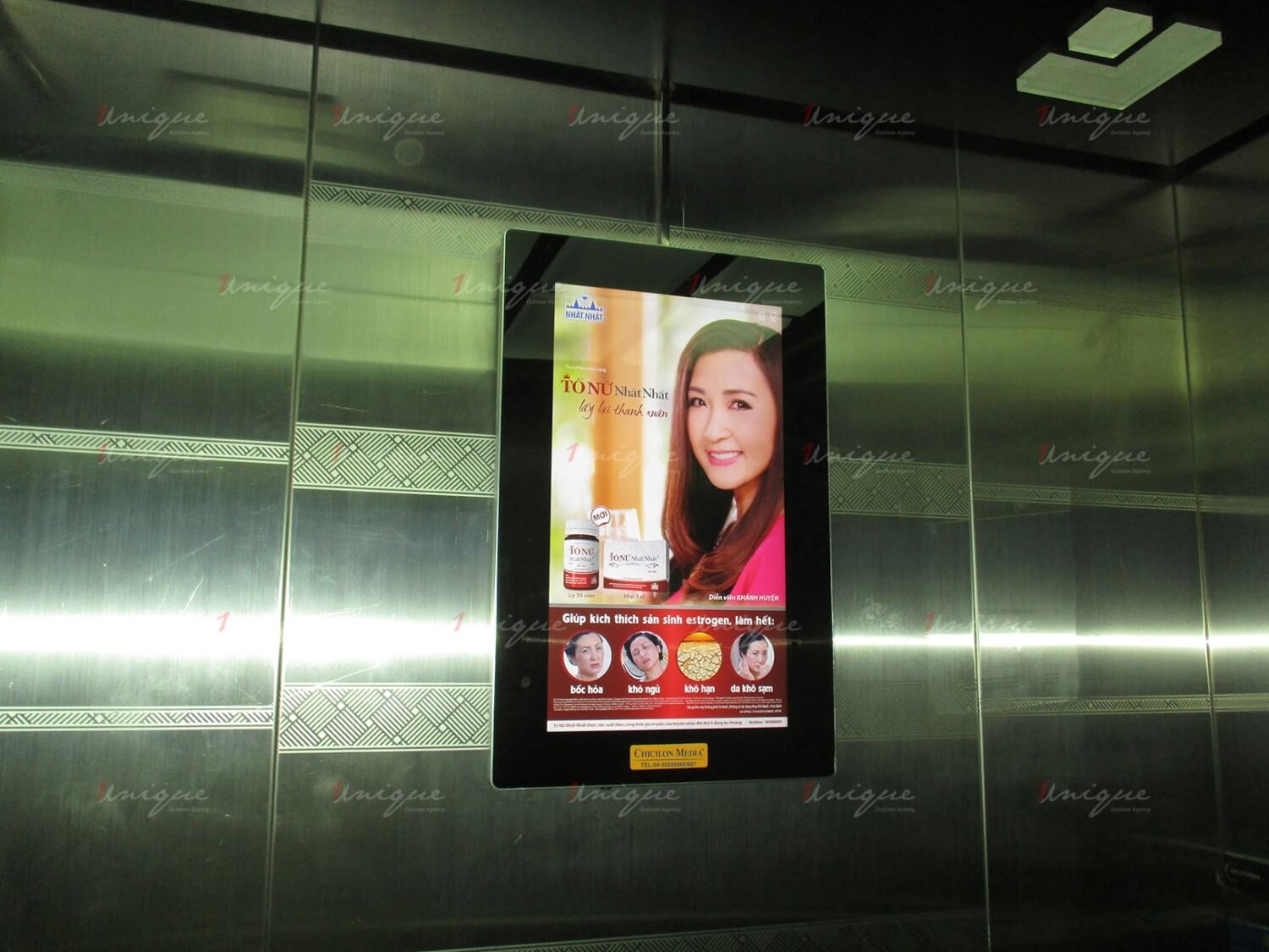 màn hình quảng cáo LCD Frame