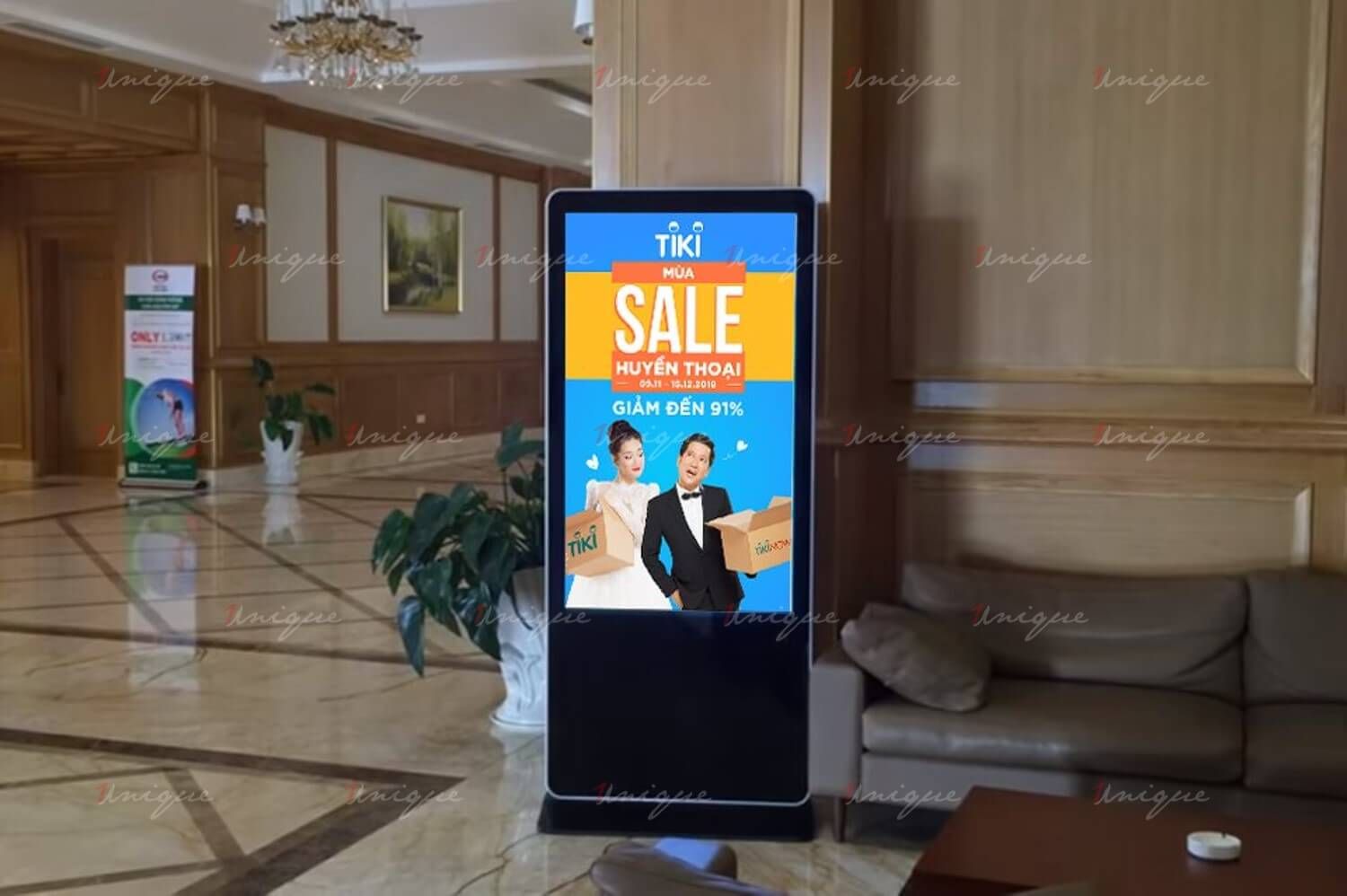 màn hình quảng cáo LCD Frame