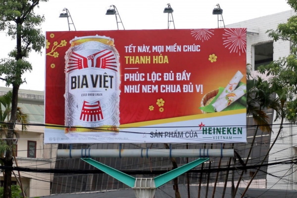 quảng cáo ngoài trời tại Hà Nội