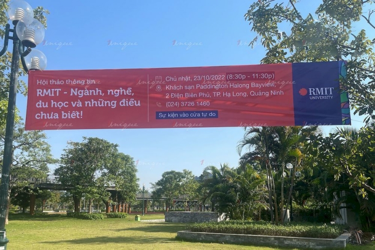 Báo giá treo banner, băng rôn, phướn quảng cáo 2023 mới nhất